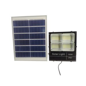 Proyector LED solar 100W