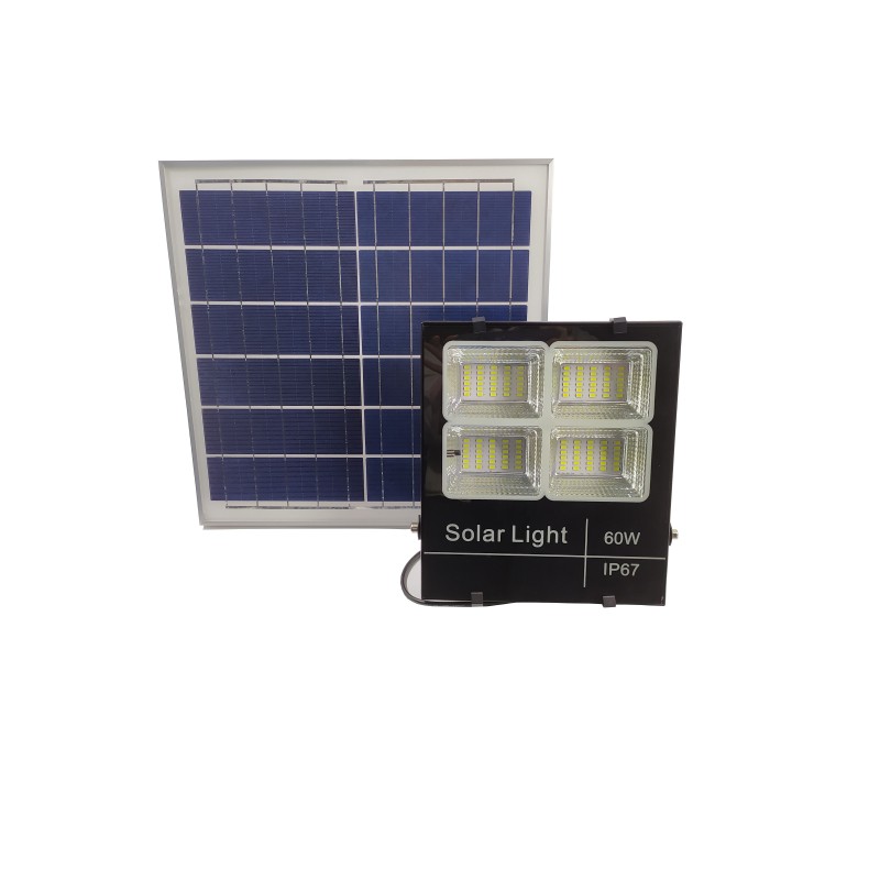 Proyector LED solar 60W