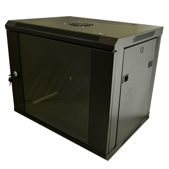 Armario rack para pared de 9u. RACK9U