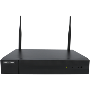 Grabador ip WiFi HIKVISION de 4 canales y 4 mpx de resolución. HWN-2104MH-W.