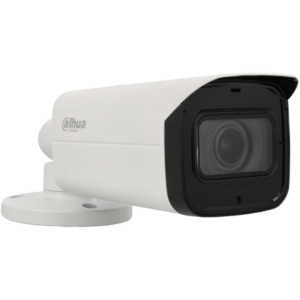 Cámara DAHUA bullet hd-cvi de 8 megapíxeles y óptica fija con audio. HAC-HFW2802T-A-I8