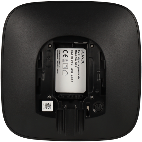 Repetidor de señal AJAX REX 2 Negro - Imagen 2