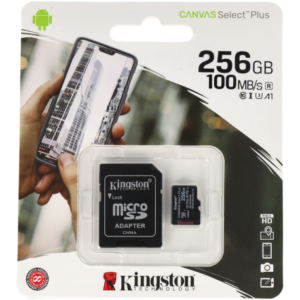 Tarjeta sd KINGSTON 256 gb