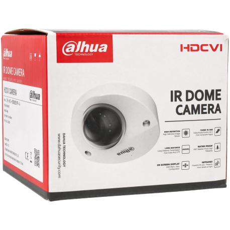 HAC-HDBW2241F-A-S2. Cámara DAHUA minidomo hd-cvi de 2 megapíxeles y óptica fija - Imagen 3