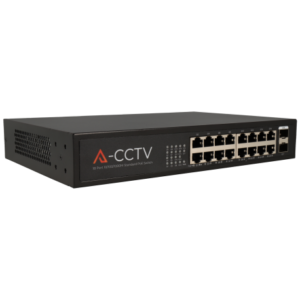 Switch 18 puertos con 16 puertos PoE