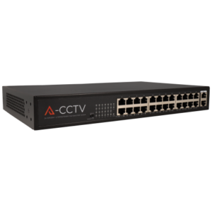 Switch 26 puertos con 24 puertos PoE