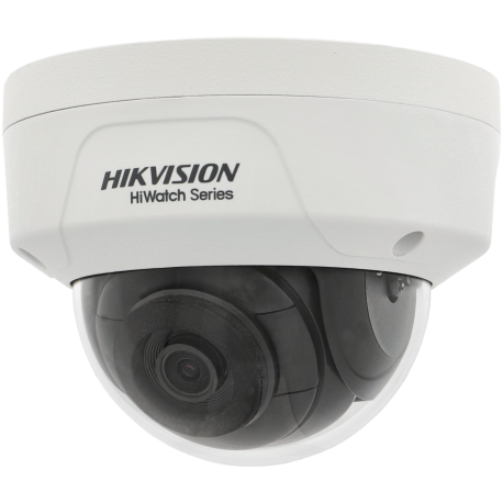 Cámara HIKVISION minidomo ip de 4 megapíxeles y óptica fija. HWI-D140H