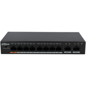 Switch DAHUA 10 puertos con 8 puertos PoE