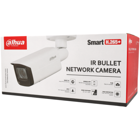 Cámara DAHUA bullet ip de 4 megapíxeles y óptica varifocal motorizada (zoom). IPC-HFW2431T-ZS-S2. - Imagen 3