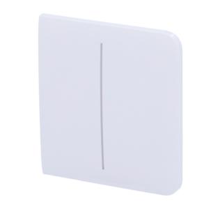 Panel de interruptor lateral doble AJAX Blanco