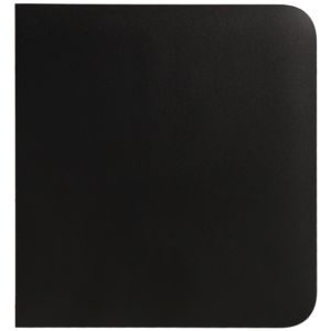 Panel de interruptor lateral conmutable AJAX Negro