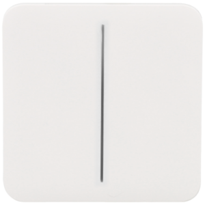 Panel de interruptor doble AJAX Blanco