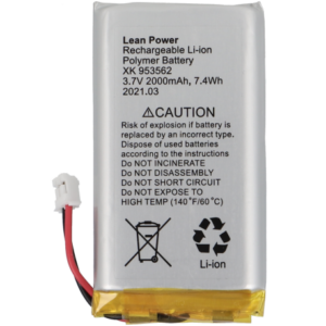 Batería 3.7v 2ah para Ajax HUB, HUB 2 2G, Hub PLUS, REX y REX 2