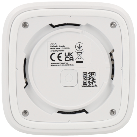 AJAX LIFEQUALITY Monitor de la calidad del aire - Imagen 2