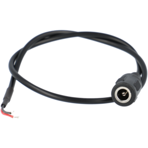 CON-DC/FM-HOSE.Cable A-CCTV cable rojo/negro paralelo de 400 mm