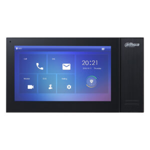 Monitor Interior 7" de Superficie para Videoportero IP Negro VTH2421FB-P