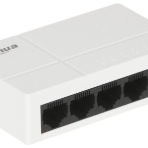 Switch neutro de 5 puertos DAHUA. PFS3005-5GT-L