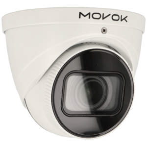 Cámara MOVOK minidomo ip de 5 megapíxeles y óptica varifocal motorizada (zoom). VK-IPC-T351-ZAS-I