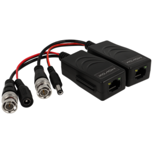 Balun vídeo / alimentación pasivo 2 Ud. VK-BALUN-4K-DC