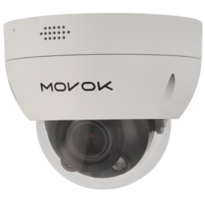 Cámara MOVOK minidomo ip de 8 megapíxeles y óptica varifocal motorizada (zoom). VK-IPC-D381-ZAS-I