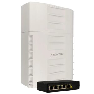 Switch extensor poe de exterior 4 Puertos (VK-EXTENDER-0504POE-60-G-OUT)
