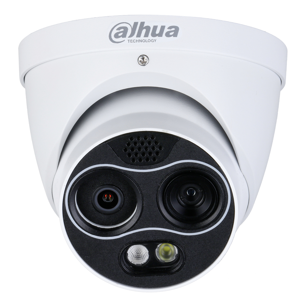 Domo Térmico IP DUAL 256*192 2mm + 4M 2mm IP67 12V PoE. TPC-DF1241-B2F2-DW-S8 - Imagen 2