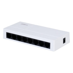 Switch neutro de 8 puertos 10/100/1000 Gigabit Layer2 DAHUA. PFS3008-8GT-L-V2